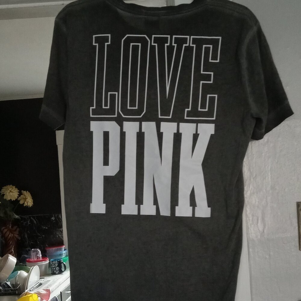 Pink oversized t-shirt